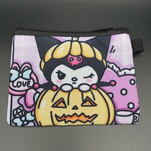 Kuromi Halloween coin pouch